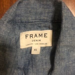 Denim onesie with belt